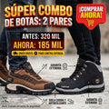 SÚPER COMBO CAT + TIMBERLAND