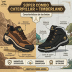 COMBO 2X1 CAT + TIMBERLAND