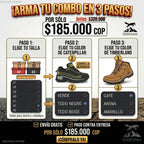 COMBO 2X1 CAT + TIMBERLAND